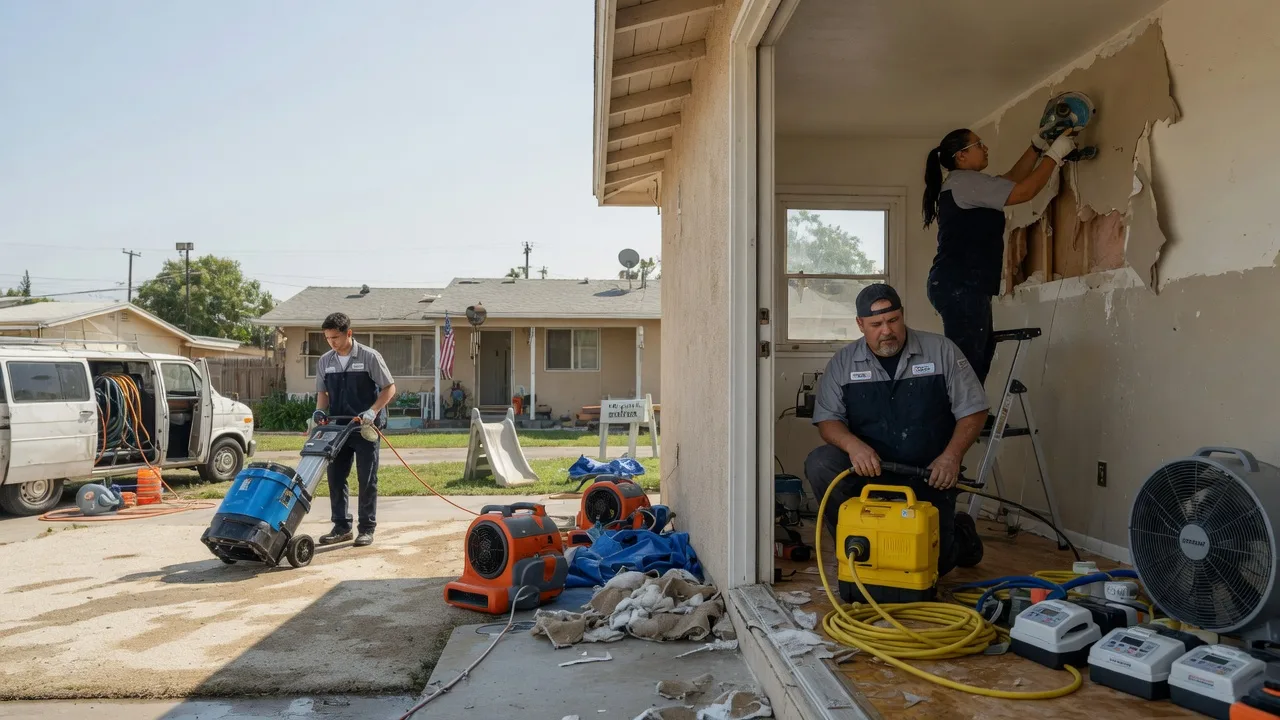 Water Damage Restoration in Jamestown, CA near me